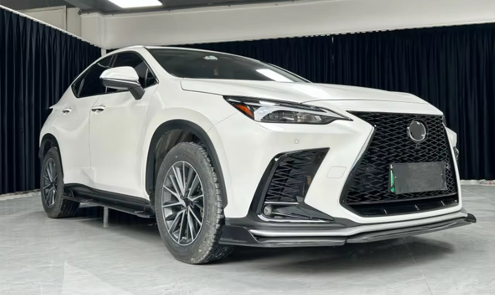 AT Style Carbon Fiber Body Kit for Lexus Nx 2022-2025 Front Lip Skirt Rear Diffuser Spoiler Wide Body Kit