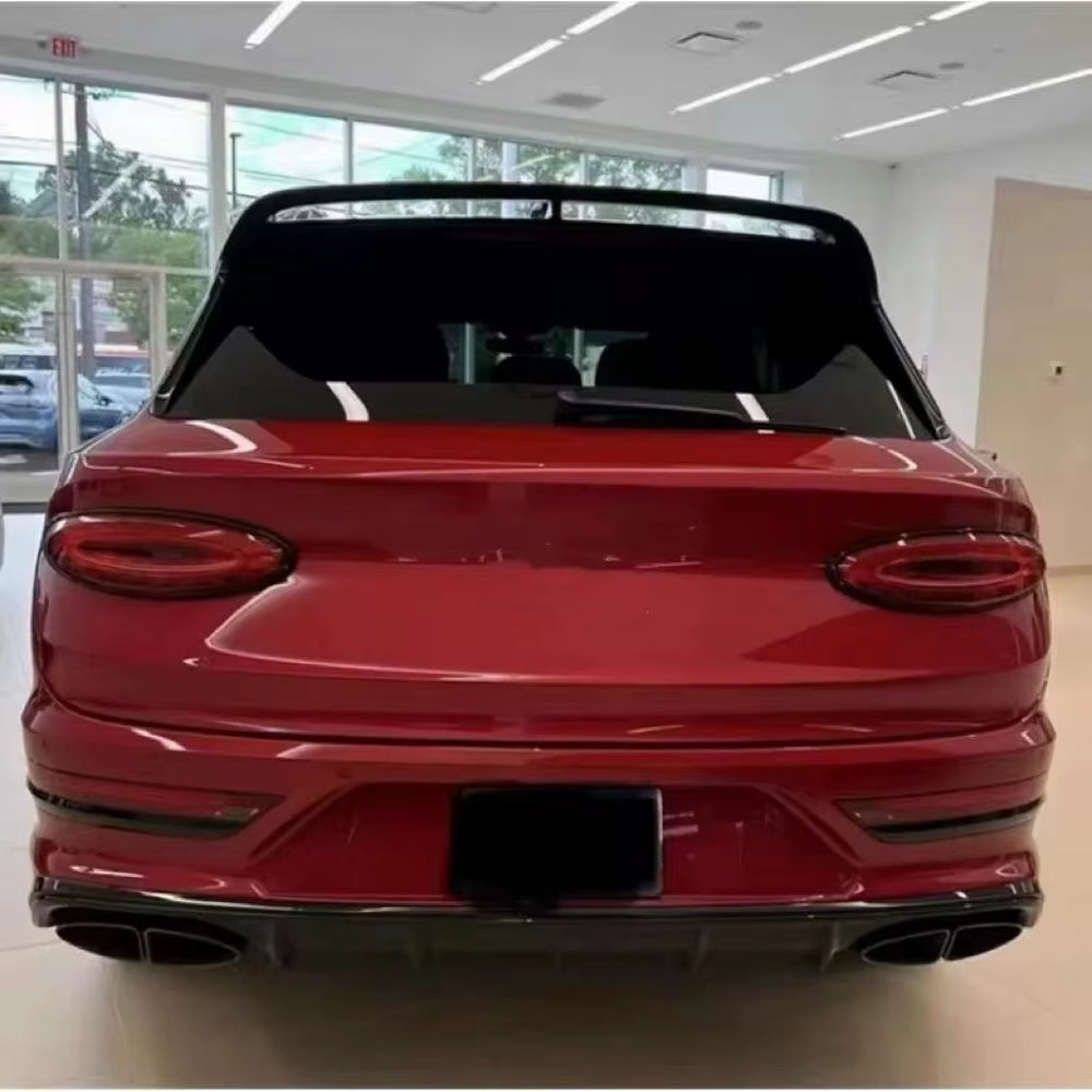 Carbon Fiber Bodykit Front Lip Side Skirt Diffuser Spoiler Performance Body Kit for Bentley Bentayga 2019-2021