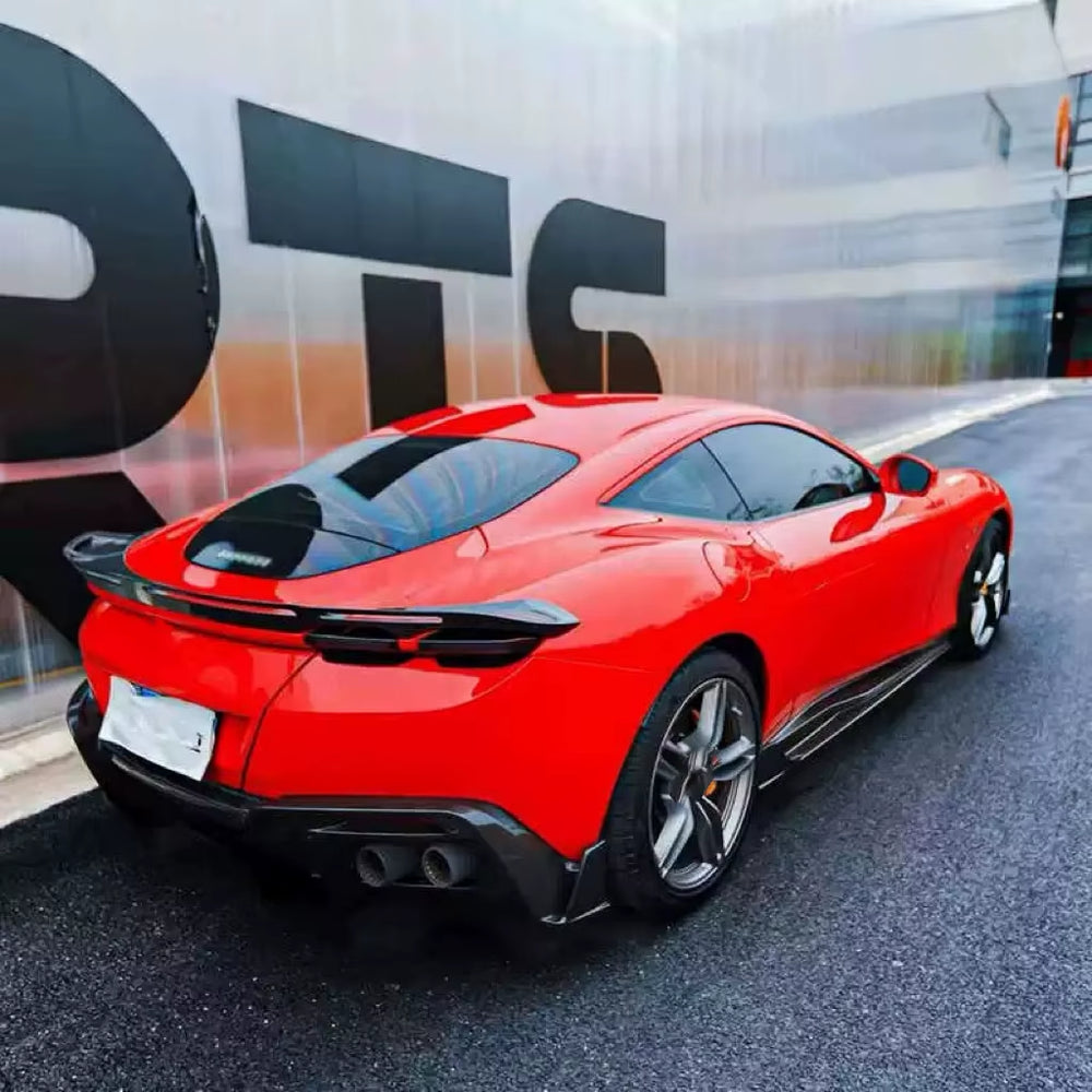 Dry Carbon Fiber Body Kit for Ferrari ROMA Upgrade Paktchz Style Front Lip Rear Diffuser Spoiler Body Kit