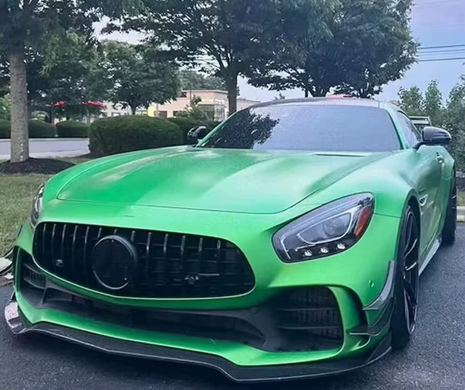 For Mercedes-Benz Amg Gtr Carbon Fiber Front Lip Separator Air Knife