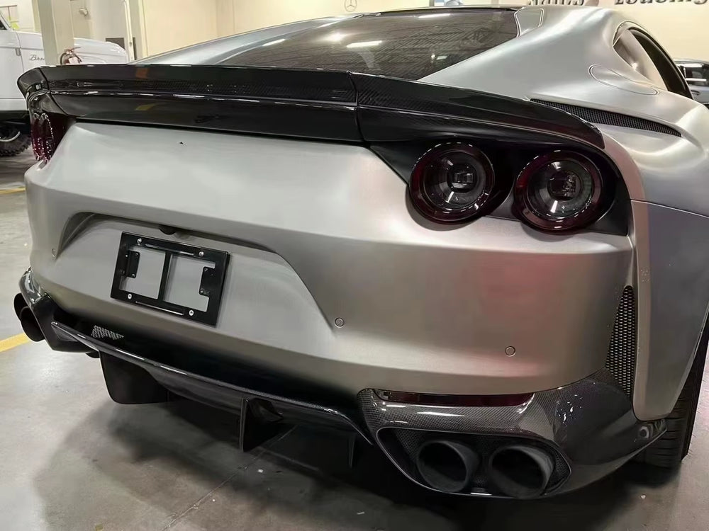 Oem Style Dry Carbon Fiber Body Kit for 812 Bumper Front Lip Rear Diffuser Spoiler Body Kit