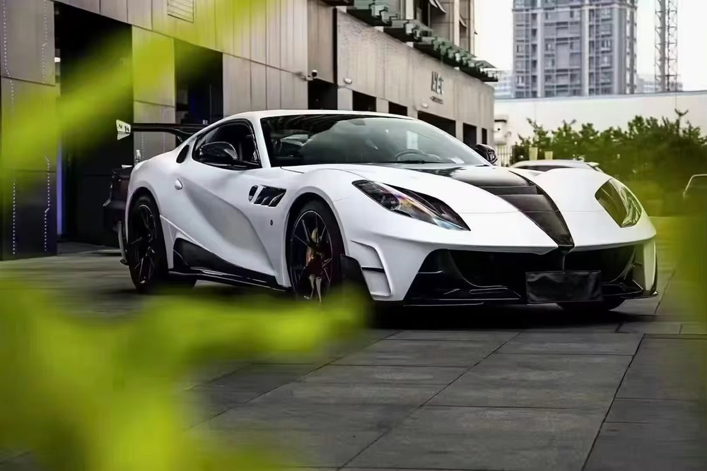 MSY Style Carbon Fiber for Ferrari 812 Superfast for Front and Rear Bumpers