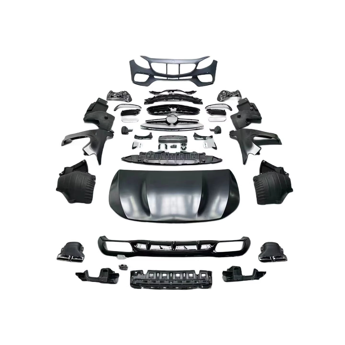 PP Body Kit E63S Style Car Bumper for Mercedes Benz E Class2016-2019 W213 AMG for PP Car Bumpers