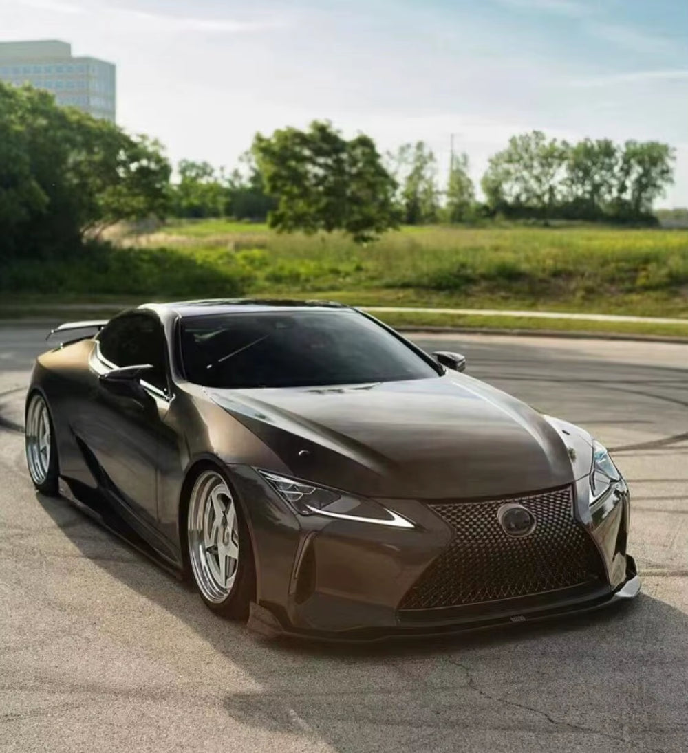 Carbon Fiber Tm Style Body Kit for Lexus Lc500/Lc500H Front Lip Side Skirts Rear Diffuser Bumper