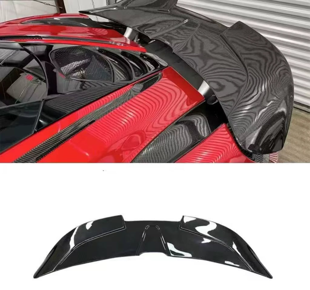 For Mclaren 720S Upgrade RYFT Style Dry Carbon Fiber Body Kit Front Lip Wind Deflector Fender Side Skirts Rear Diffuser Spoiler