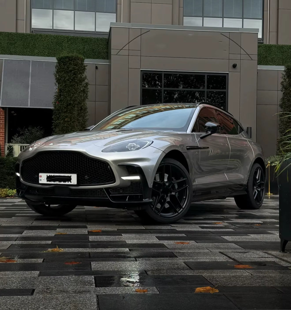 For Aston Martin DBX Upgrade to DBX S Front Bumper Rear Bumper Side Skirts Body Kit