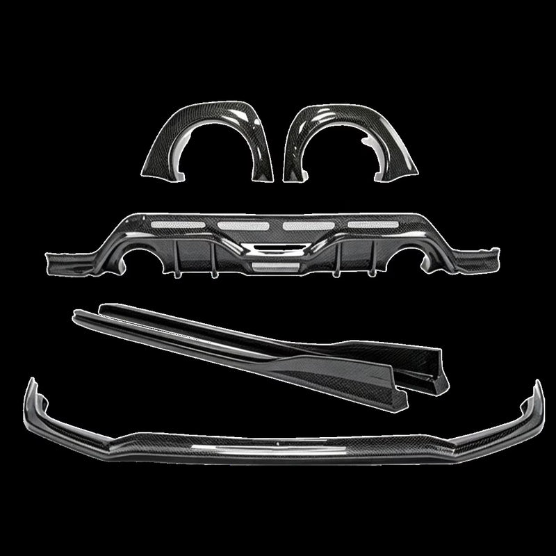 Car Part Body Kit for Toyota GR Yaris Vrs Style Front Lip Side Skirt Rear Diffuser Spoiler