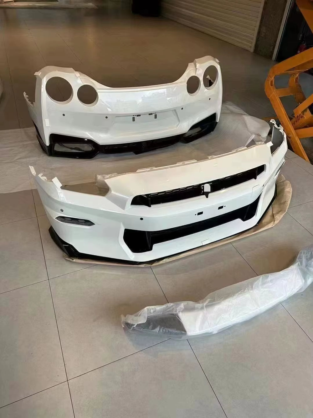 Carbon Fiber Body Kit for Nissan GTR 2024 TSPE Style Front Rear Bumper