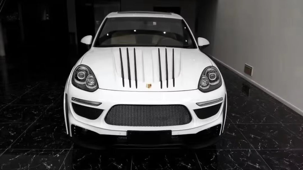 Front and Rear Bumpers for Porsche Cayenne 958.2 WD Style Premium Fibre Body Kit
