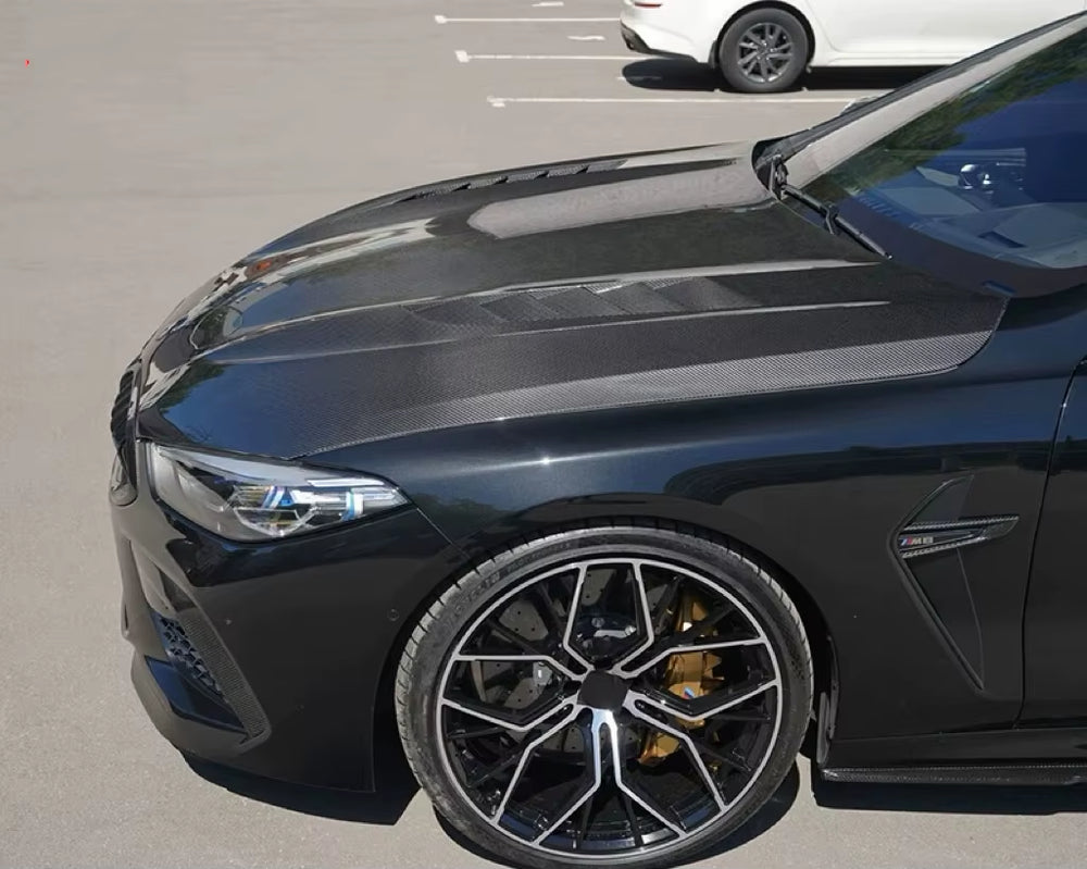 Dry Carbon Fiber Hood for BMW 8 Series M8 Hood High Quality Perfect Fit Body Kits for Bmw 8 Series M8 Hood