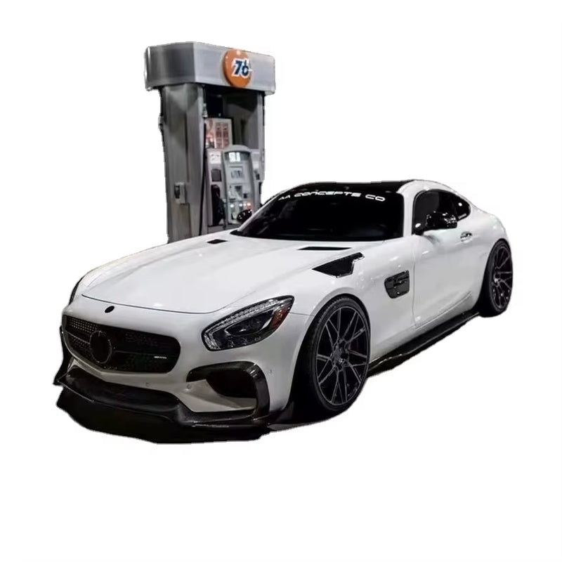 Rz Style Carbon Fiber Body Kit for Mercedes Benz Amg Gt Gts Gtc Bumper Diffuser Front Lip Side
