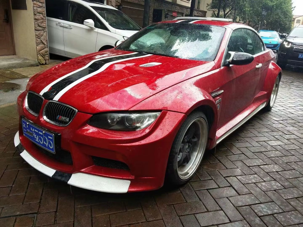 Wide Body Kit for Bmw E92 E93 16-13 M3 Front and Rear Bumper Wide Spoiler Body Kit