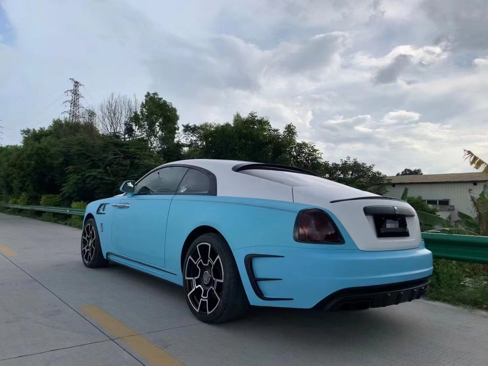 M Style Body Kit for Rolls Royce Phantom Dry Carbon Fiber Front and Rear Bumpers Diffuser Spoiler Body Kit