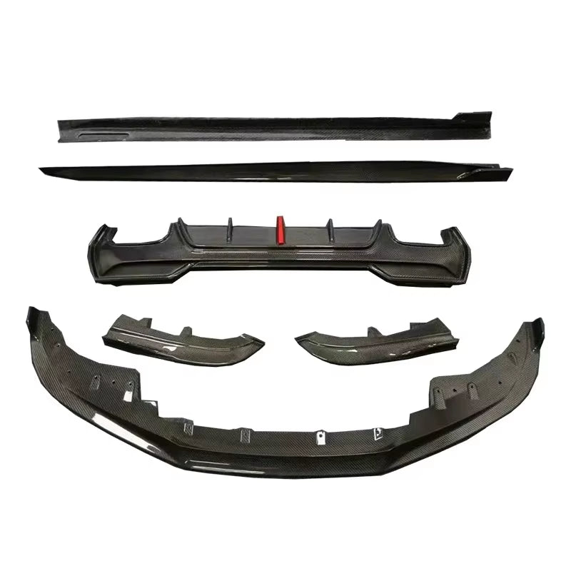 K-Style Carbon Fiber Body Kit for BMW 4 Series G22 Carbon Fiber Front Lip Skirt Rear Diffuser Spoiler Body Kit