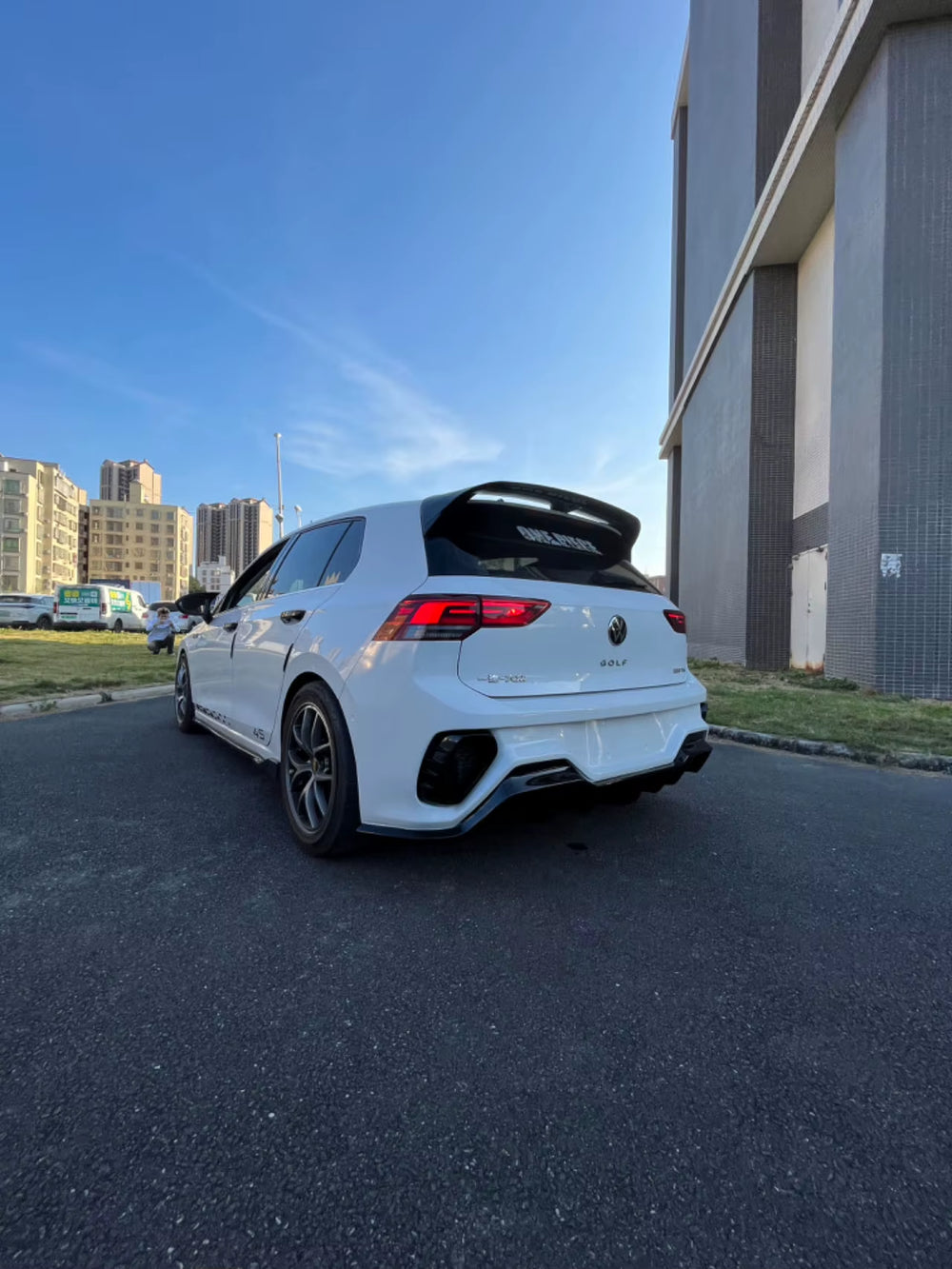 Front Rear Bumper Body Kit for Volkswagen Golf 8 Car Part Body Kit