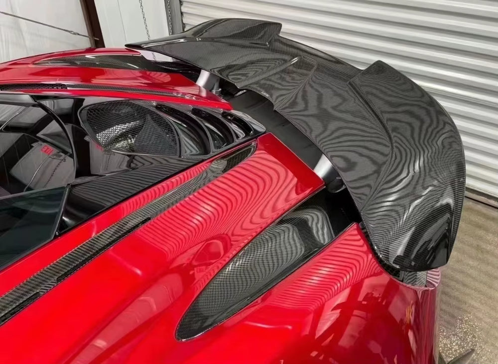 RYFT Style Body Kit for Mclaren 720S Bodykit Dry Carbon Fiber Car Front Rear Lip Diffuser Side Skirt