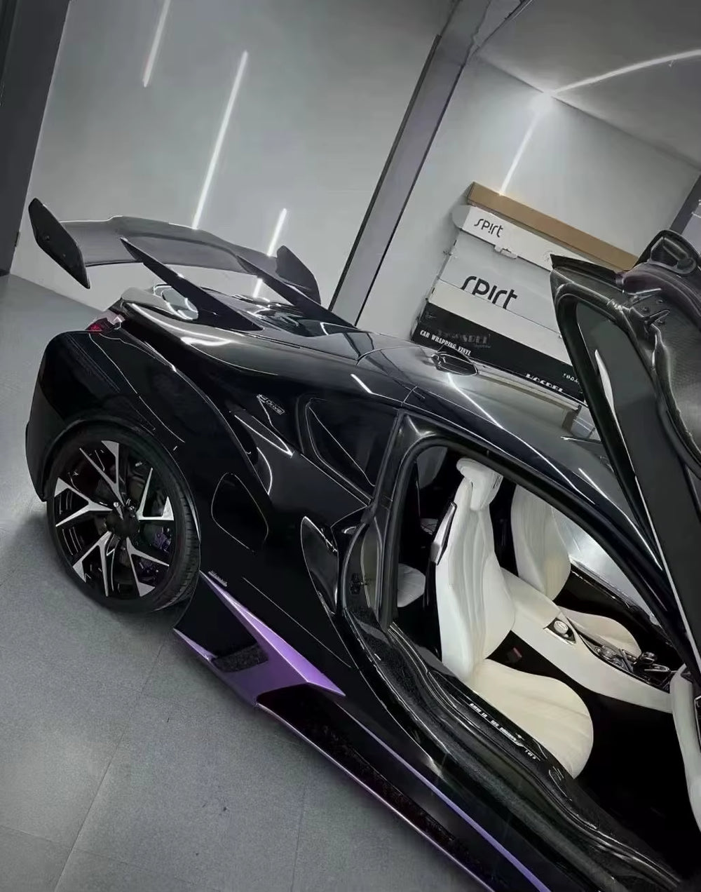 Sp Style Carbon Fiber Spoiler for BMW I8 Wing Tail