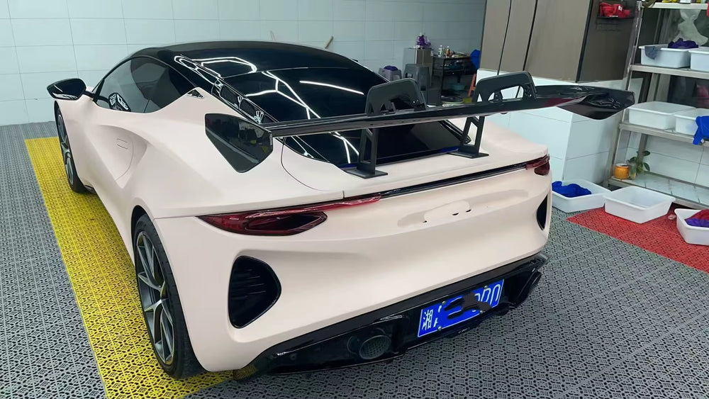 Carbon Fiber Rear Spoiler for Lotus Emira Ocean Design Trunk Wing
