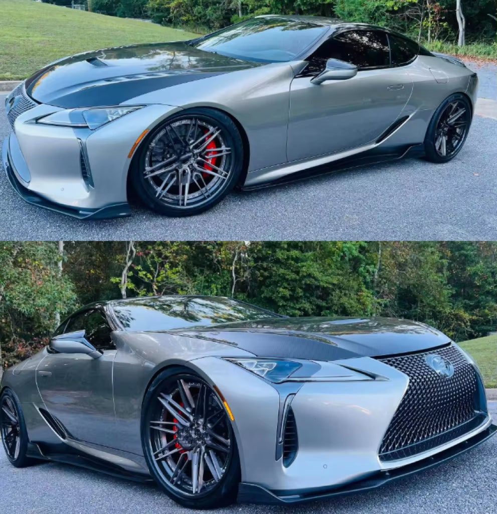 Carbon Fiber Body Kit for Lexus Lc500 Lc500H Body Kit Front Bumper Lip Side Skirt Rear Diffuser