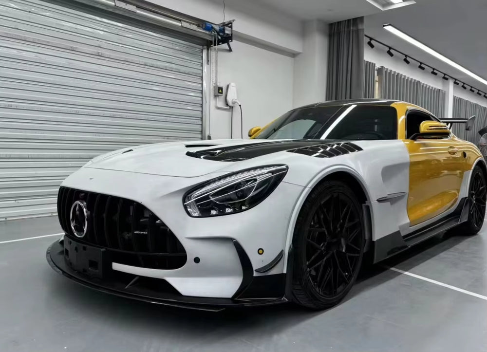 Black Series Pp+ Dry Carbon Fiber Material Body Kit for Mercedes-Benz AMG GT GTS GTR Car Bumpers Front Rear Bumper