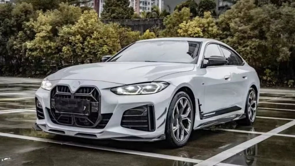 Carbon Fiber Body Kit for BMW 4 Series I4 G26 Carbon Fiber Front Lip Skirt Rear Diffuser Spoiler Grill
