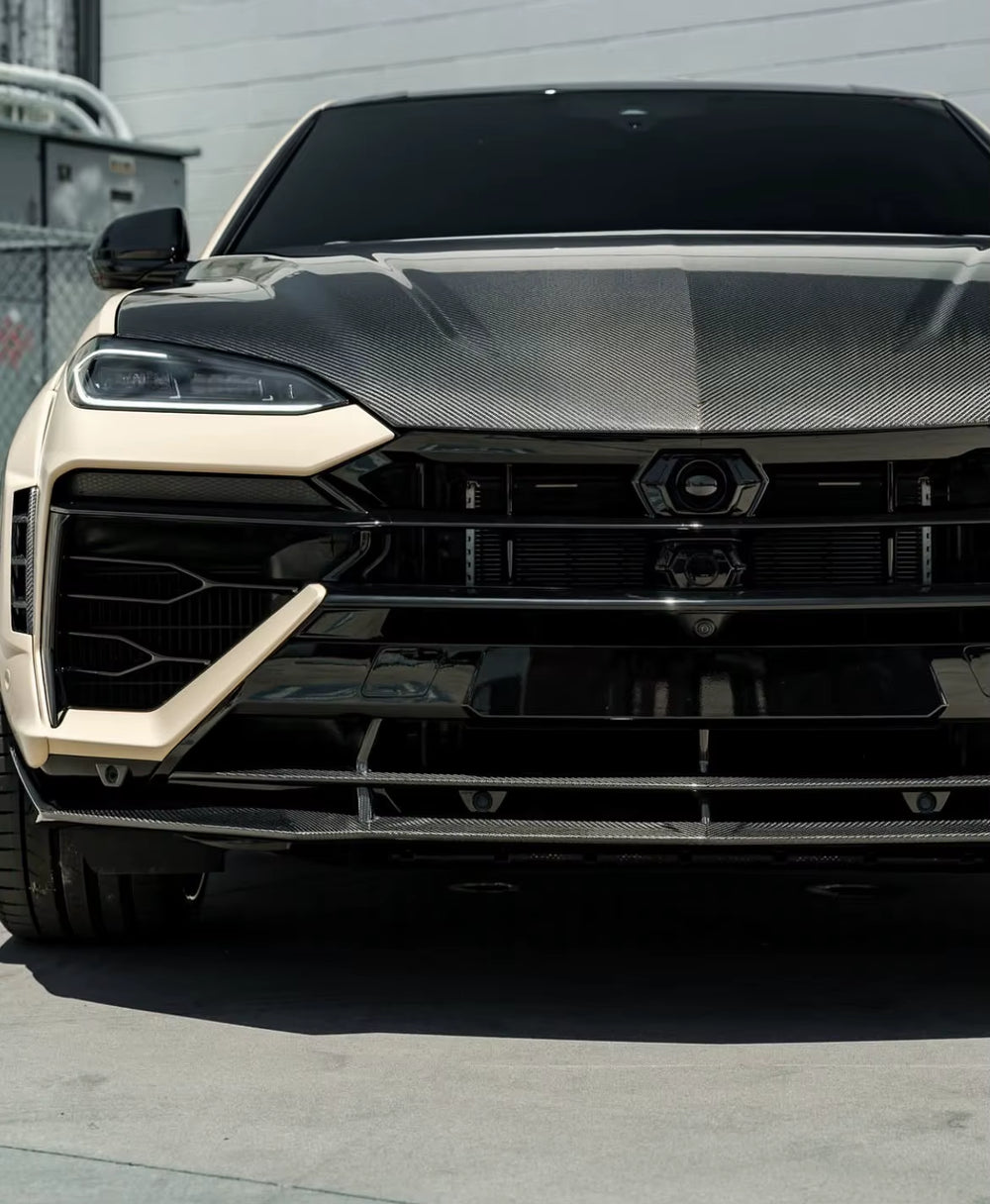 Dry Carbon Fiber 1016 Style Body Kit for Lamborghini Urus SE Front Lip Side Skirt Rear Diffuser Spoiler Hood Wide-Body Body Kit