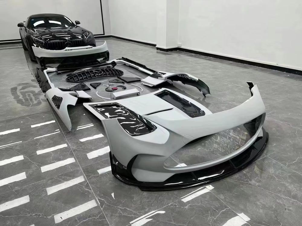 BS Style Body Kit for Mercedes-Benz AMG GT GTS GTR GTC Front and Rear Bumper Rear Spoiler Diffuser Body Kit