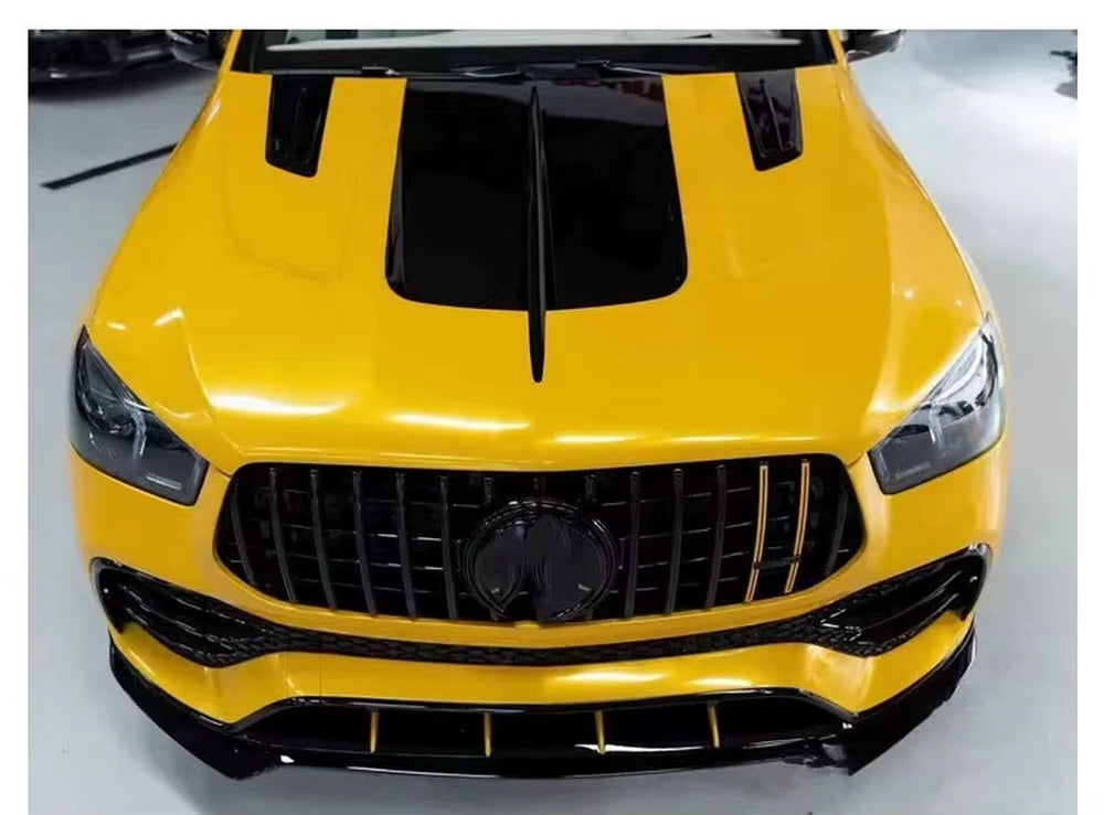 High Quality Carbon Fiber Body Kit for Mercedes-Benz GLE COUPE GLE53 GLE63 Upgrade LD Style Carbon Fiber Engine Vented Hood