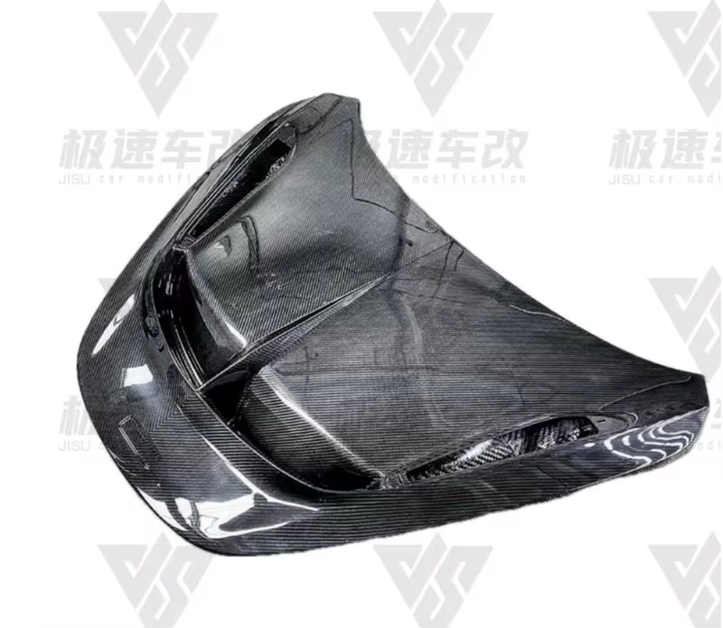 Dry Carbon Fiber Hood V Style for Mclaren 720S Engine Bonnet Cover Body Kit