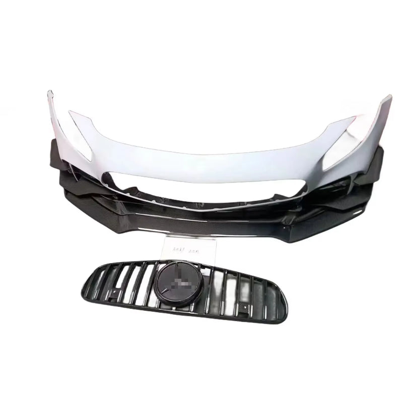 Car Bumper for Mercedes-Benz AMG GTS GTS GTC GTR Pro Style Front Bumper Carbon Fiber Body Kit