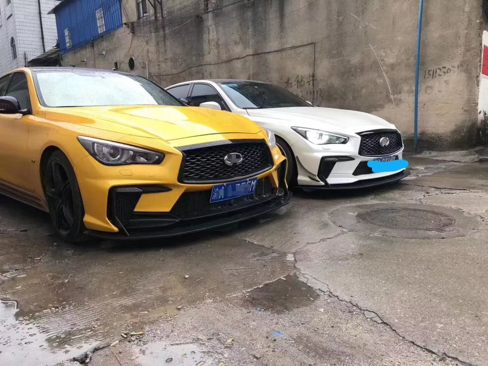 Front Bumper Infiniti Q50 Grille Car Front Bumper for Infiniti Q50 Q50L 2018 Body Kit