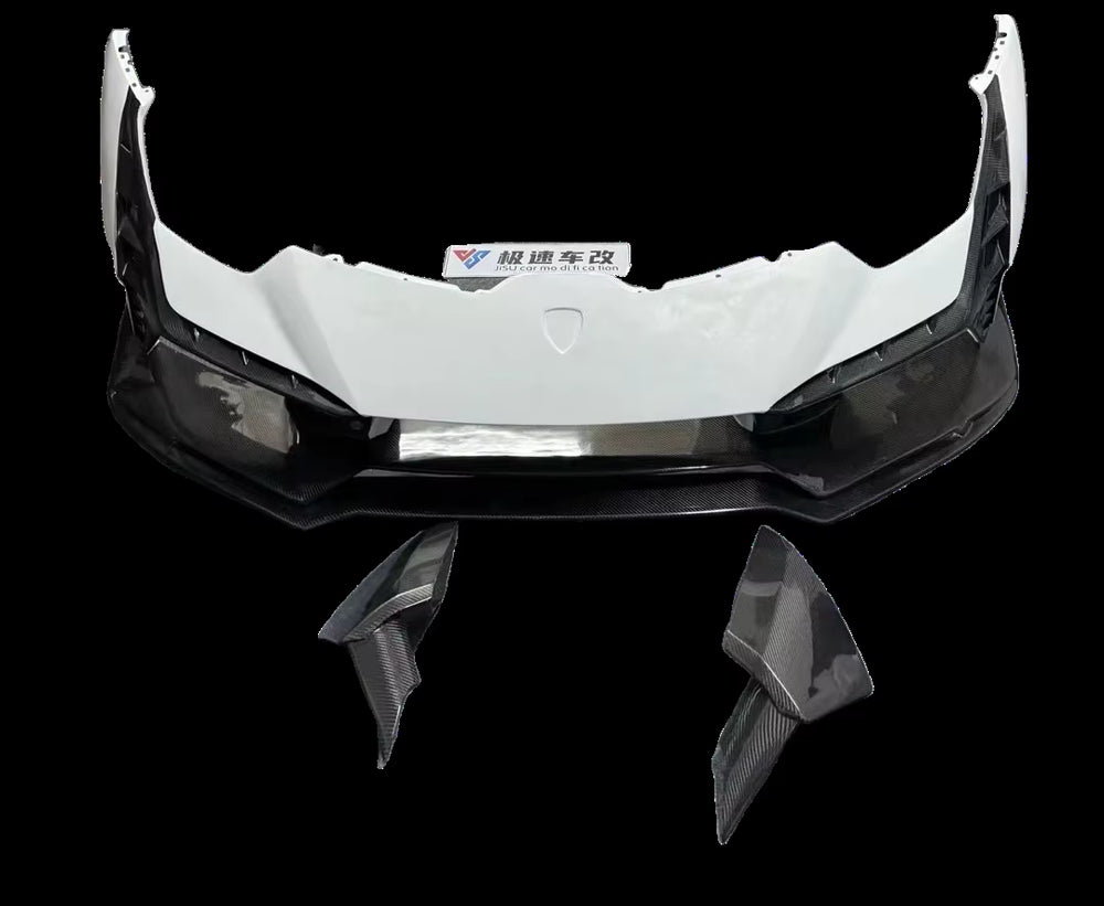 Upgrade Tecnica Style Body Kit for Lamborghini Huracan EVO Lp580 LP610 Front and Rear Bumper Diffuser Spoiler