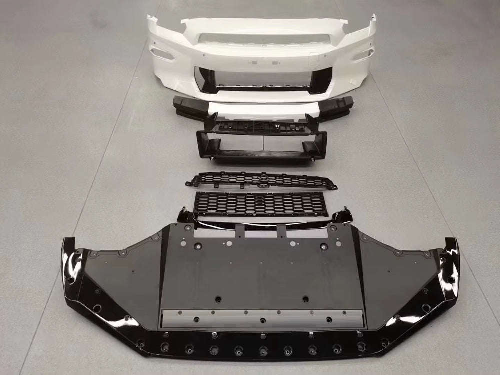 TCP Style of Pp Material Is Used for Nissan Gtr 35 2024 Front and Rear Bumper Diffuser Spoiler Hood Body Kit.