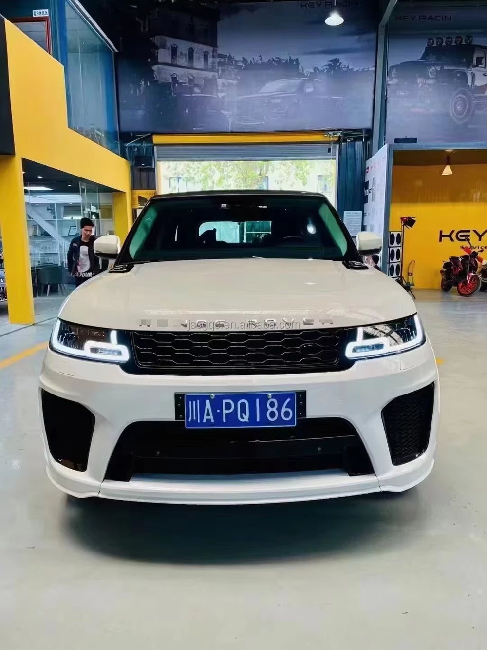 Auto Body Kit for Land Rover Range Rover Sport Upgrade SVR Style Bumper Accessory