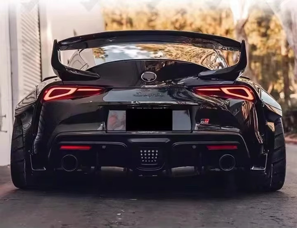 Carbon Fiber Rear Wing Body Kit for Toyota A90 Supra ST Style Rear Wing Car Part