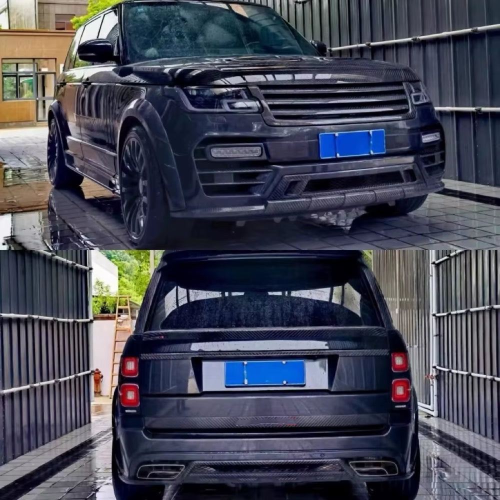 Msy Style Body Kit for Land Range Rover Front and Rear Bumper Wide Diffuser Spoiler Hood