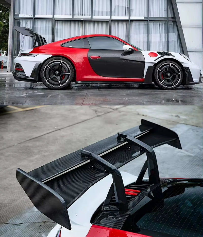 Upgrade GT3RS Style Body Kit for Porsche 911 992 Wide-Body Kit Front and Rear Bumper Spoiler Rear Diffuser Fender