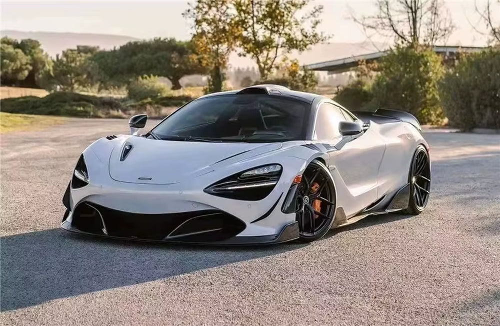 RYFT Style Body Kit for Mclaren 720S Bodykit Dry Carbon Fiber Car Front Rear Lip Diffuser Side Skirt