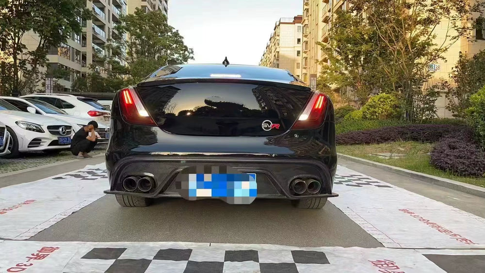 Jaguar XJL SVR Style Body Kit: Front Bumper, Front Lip, Rear Bumper, and Side Skirts Upgrade