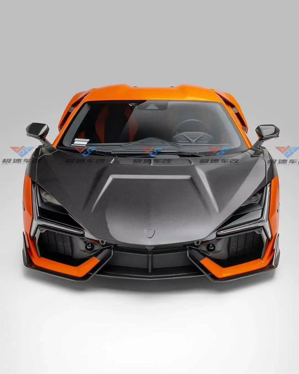 Dry Carbon Fiber for Lamborghini Revuelto Vors Style Body Kit New Condition Front Lip Rear Diffuser Spoiler Hood