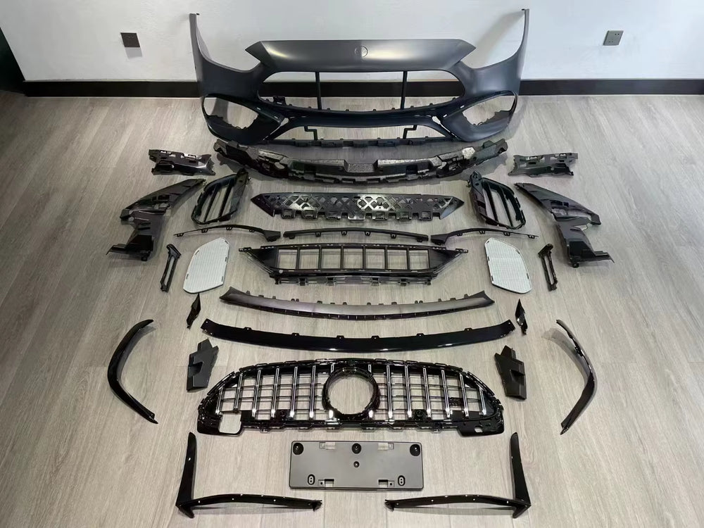 Car Part Body Kit for Benc W206 AMG C63S PP Body Kit Front Rear Bumper
