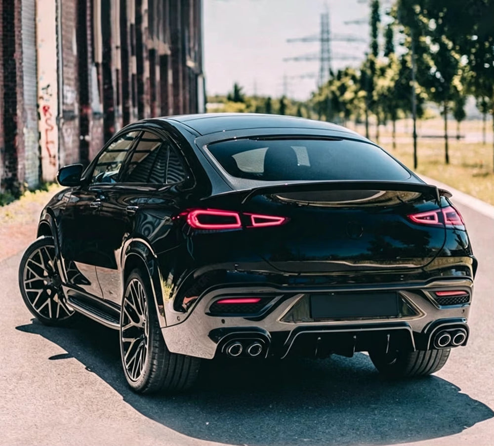 High Quality Dry Carbon Fiber B Style Body Kit for Mercedes-Benz GLE63 Coupe C167 Front Lip Rear Diffuser Grille Wheel Spoiler