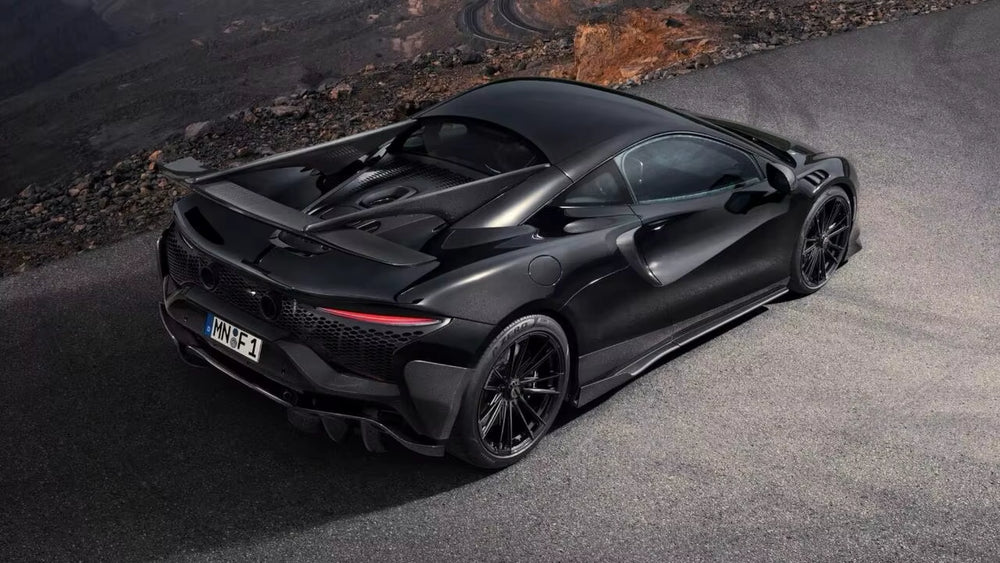 For Mclaren Artura Modification Novitc Style Dry Carbon Fiber Front Lip Side Skirts Rear Diffuser Spoiler Body Kit