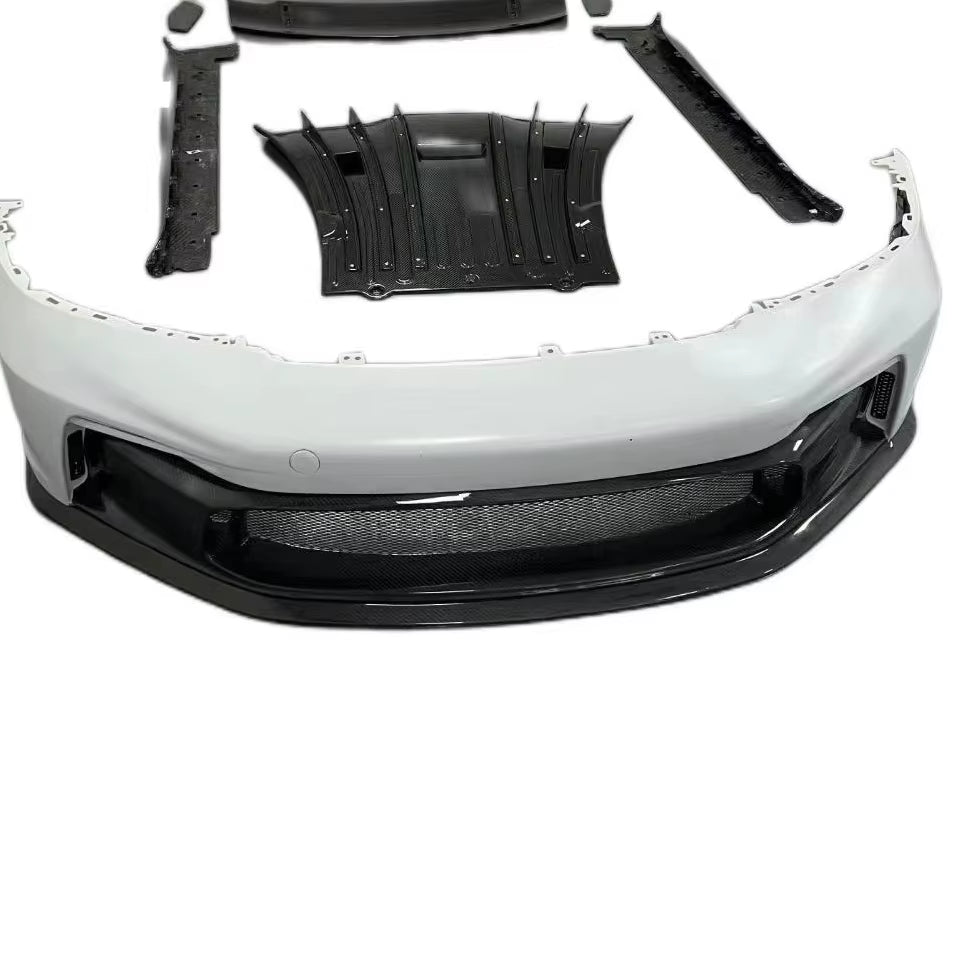 Front Bumper for Porsche 911 992 GT3 Style Carbon Fiber Front Bumper BODY KIT