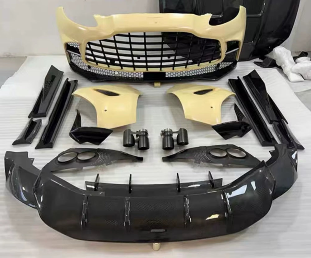 707 Style Body Kit for Aston Martin DBX Front Bumper Rear Diffuser Spoiler Wide Body Kit