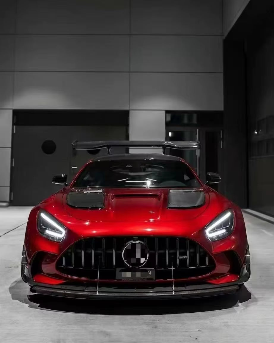 Black Series Body Kit for Mercedes-Benz AMG GT/GTS Front Rear Bumper Hood Fender Spoiler Front Rear Lip