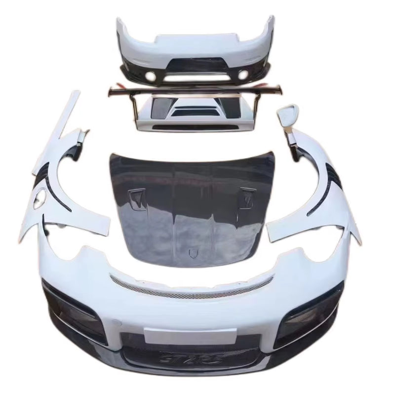 Carbon Fibre GT2 RS Style Body Kit for Porsche 911 991 991.1 991.2 Front and Rear Bumper Diffuser