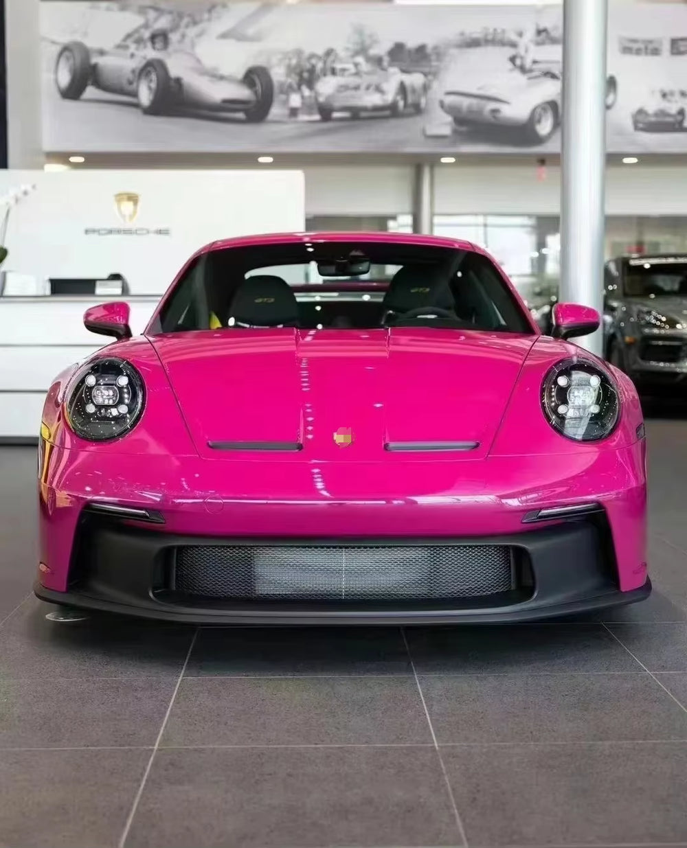 Front Bumper for Porsche 911 992 GT3 Style Carbon Fiber Front Bumper BODY KIT