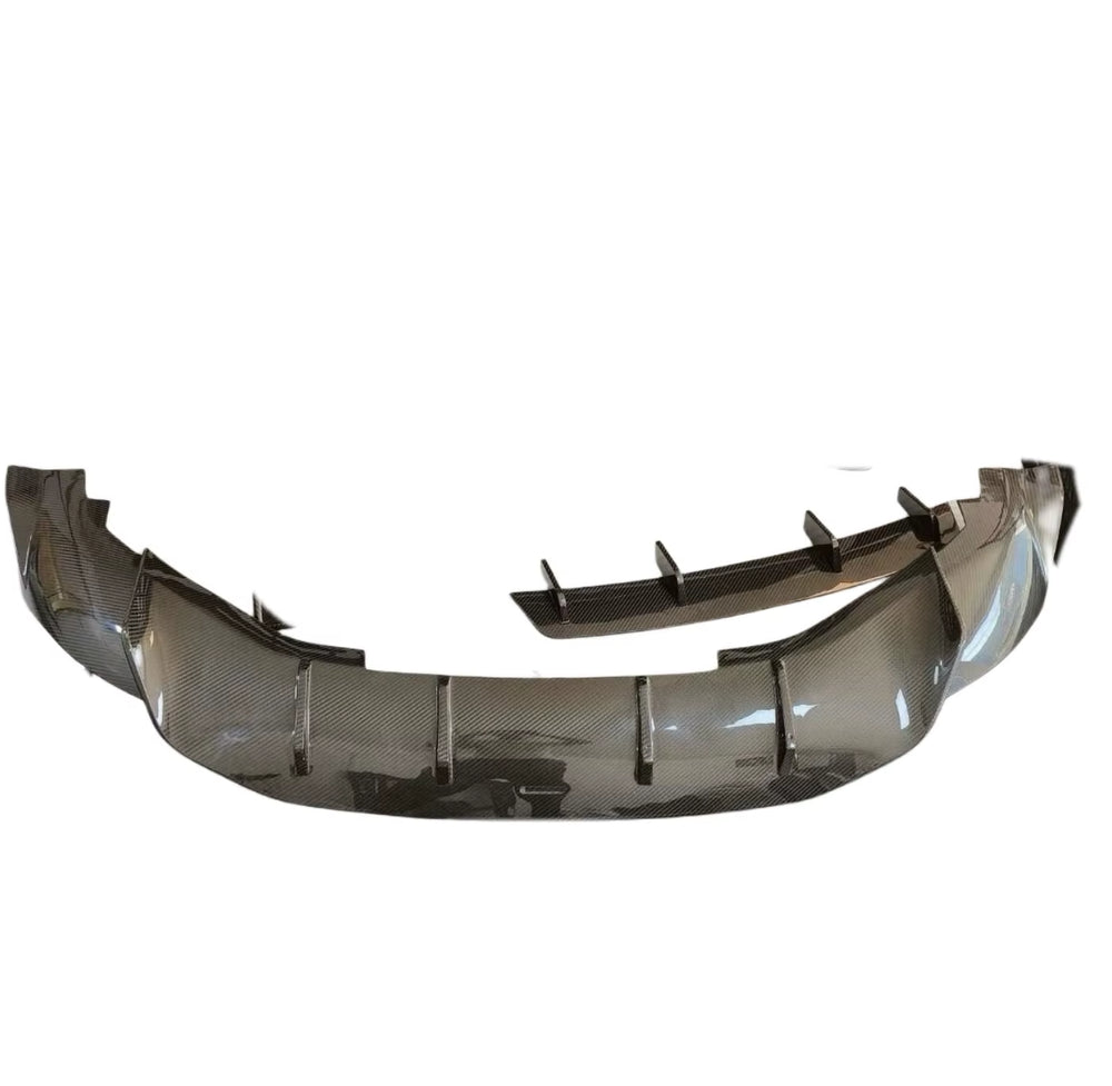High-Quality Dry Carbon Fiber Body Kit Is Suitable for Aston Martin Dbx Upgrade 707 Style Rear Diffuser Spoiler