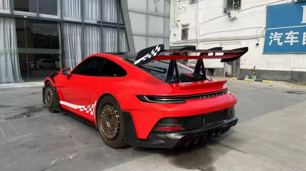 Gt3Rs Style Dry Carbon Fiber Spoiler for Porsche 911 992 Spoiler Tail